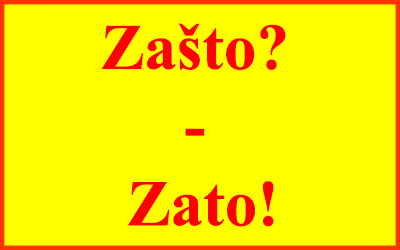 Zašto